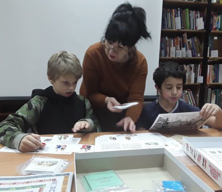 К Международному дню Толерантности в  Павшинской  городской библиотеке 15 ноября  была организована  игротека "Родной  земли  многоголосье".
