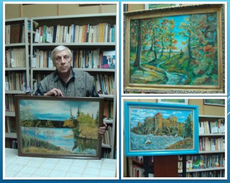 В Степановской сельской библиотеке проходит выставка картин талантливого жителя поселка «Истра» Кармановского Юрия Николаевича. Выставка работает до 5 декабря, ждем всех желающих.