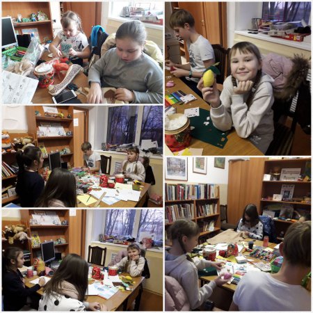 23 ноября в Ильинско-Усовской сельской библиотеке в "Мастерской Радости" прошло очередное занятие по рукоделию.