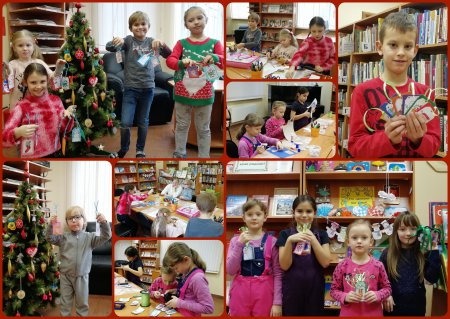 21 декабря в Путилковской сельской библиотеке состоялся мастер-класс «Зимний подарок», посвященный подготовке к новогодним праздникам.