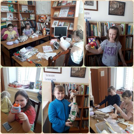 В Ильинско-Усовской сельской библиотеке в среду, пятницу и субботу проходят занятия по рукоделию в " Мастерской Радости".