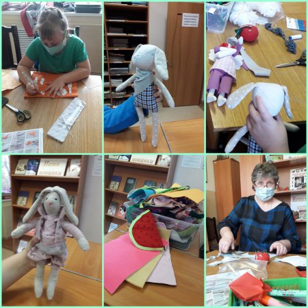 24 октября в Ильинско-Усовской сельской библиотеке в "Мастерской Радости" продолжились занятия по рукоделию.