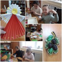5 марта в Ильинско-Усовской сельской библиотеке состоялись увлекательные мастер-классы «Подарки к 8 марта» и «Кукла Масленица».