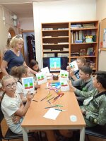 К Дню города Красногорск в читальном зале Городской библиотеки №6 проведен час краеведения. Ребята ответили на вопросы викторины, рассказали о любимых местах в своем родном городе.