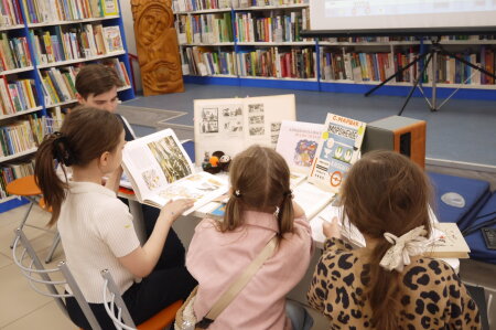 Познавательный час «Книжная иллюстрация – диалог искусств».