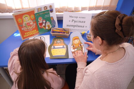 Мастер-класс "Русская матрёшка"